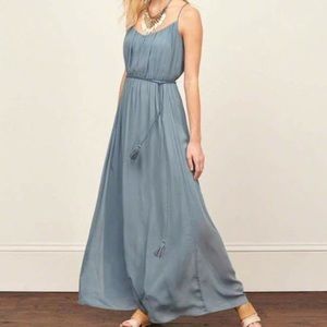 Abercrombie & Fitch maxi chiffon dress